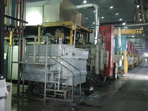100T 軌道式平板硫化機(jī)